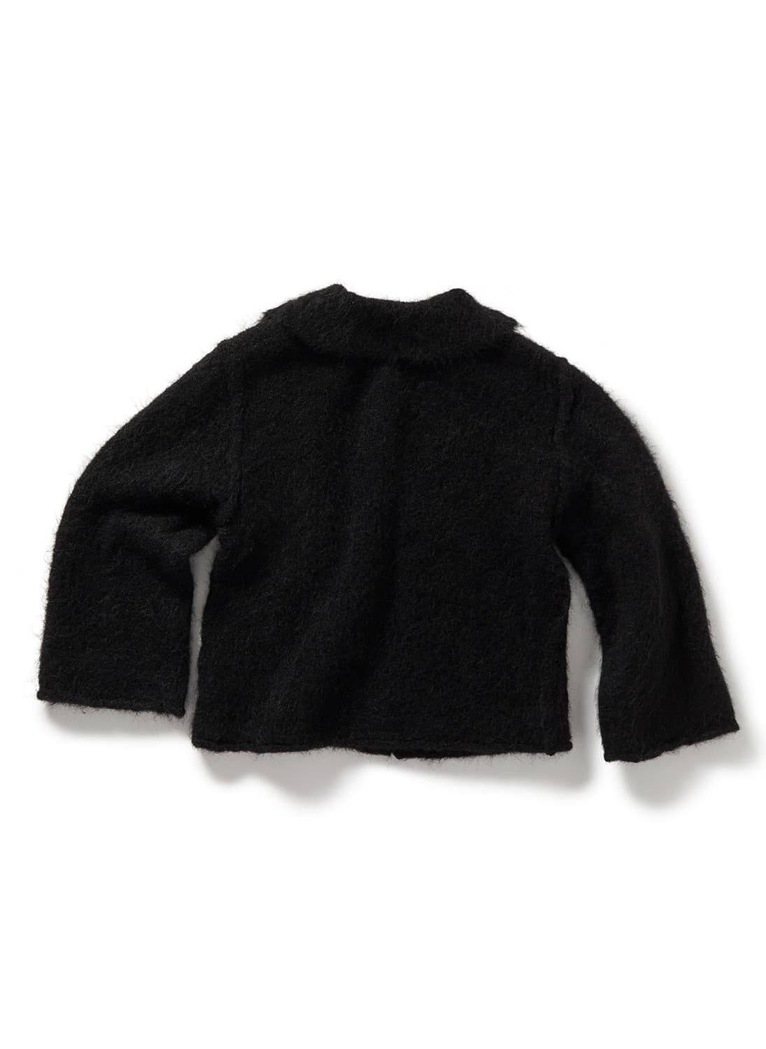 [F]퍼버즈 25fw Fluffy 알파카 가디건/블랙 상품이미지4