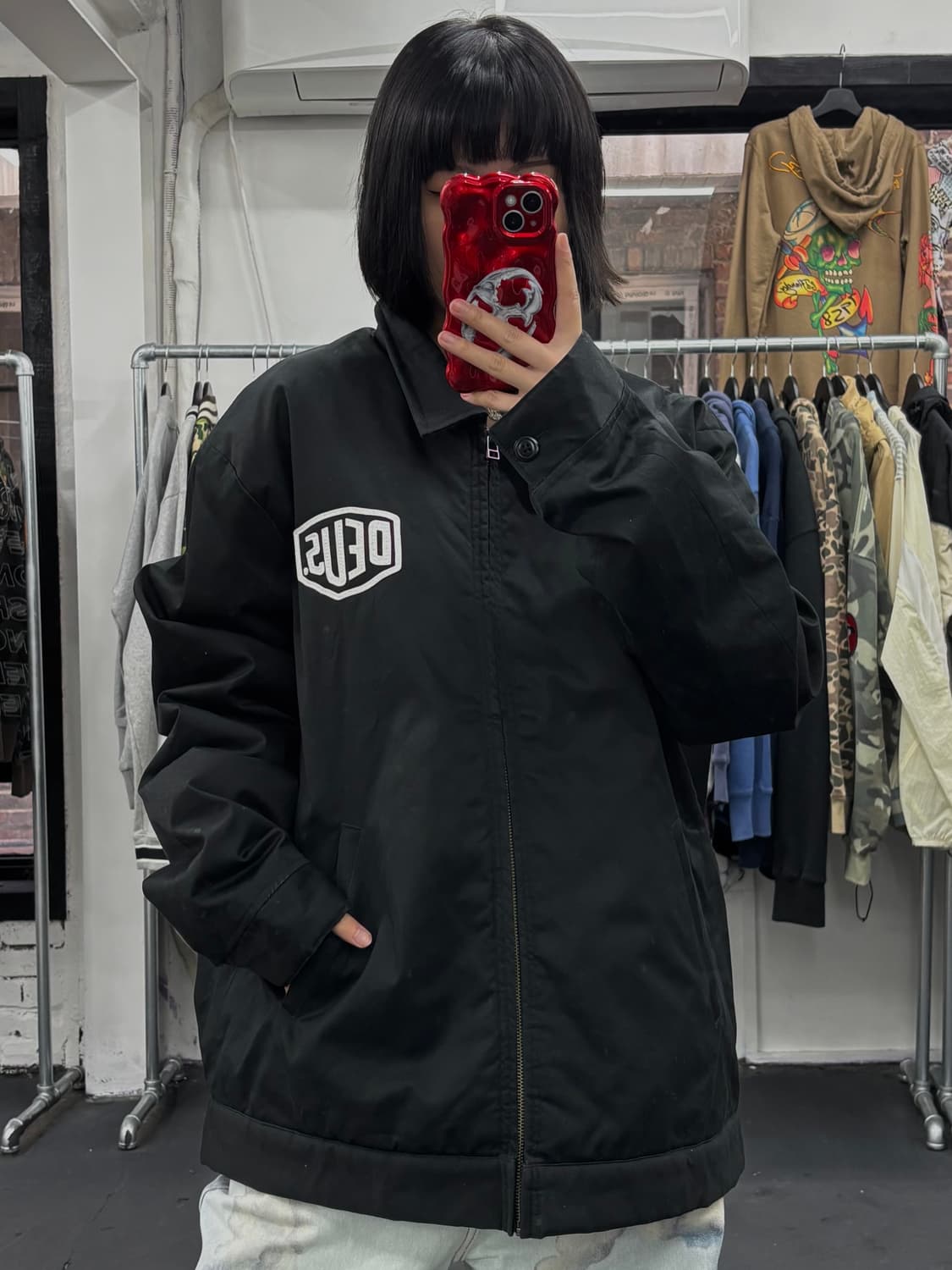 데우스 퀄팅 워크자켓 상품이미지1