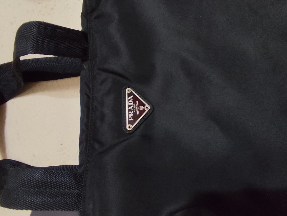 프라다 블랙 토트백 숄더 노트북 가방 상품이미지2