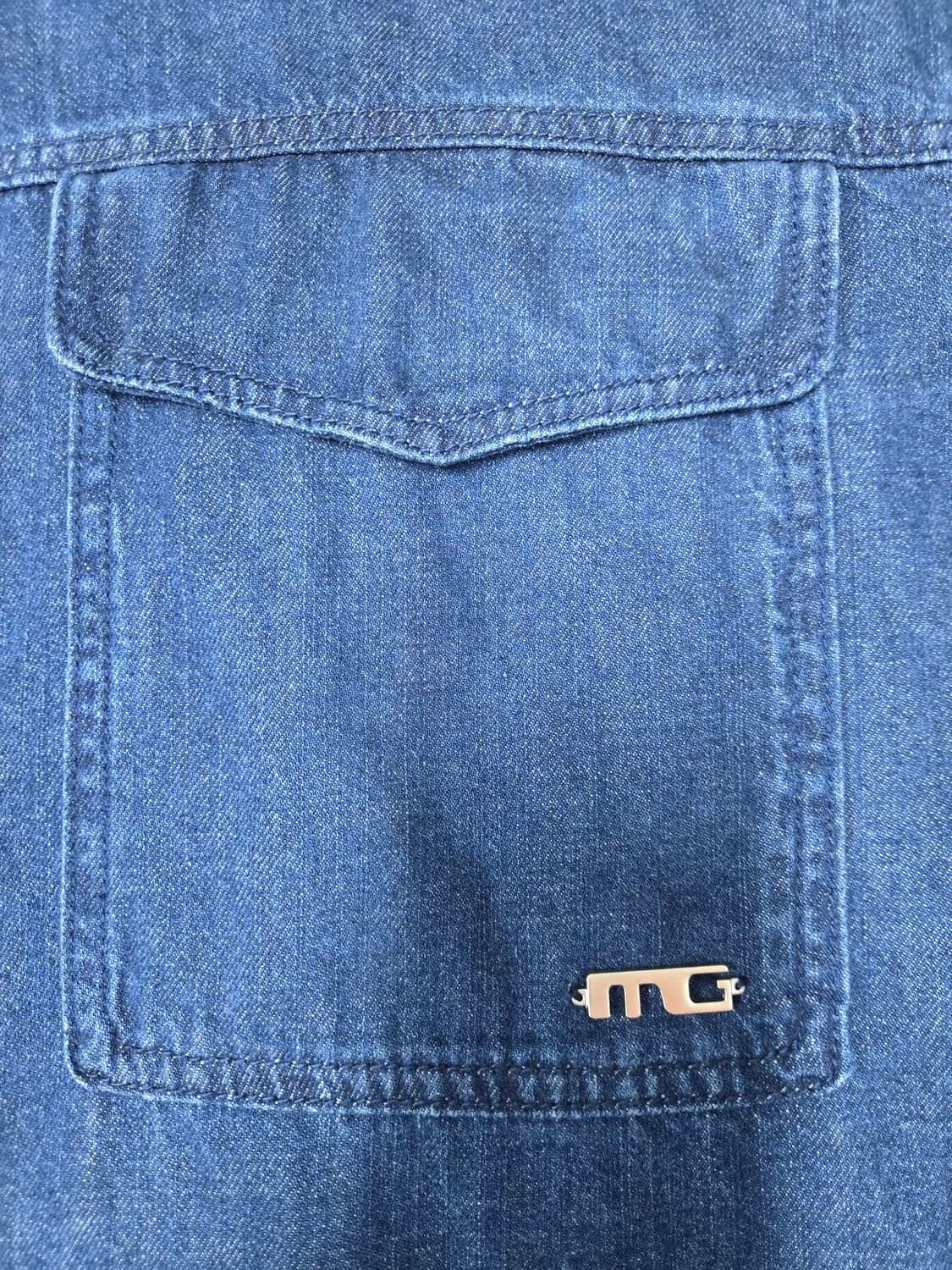 마리떼 프랑소와 저버 공용 데님셔츠 상품이미지6