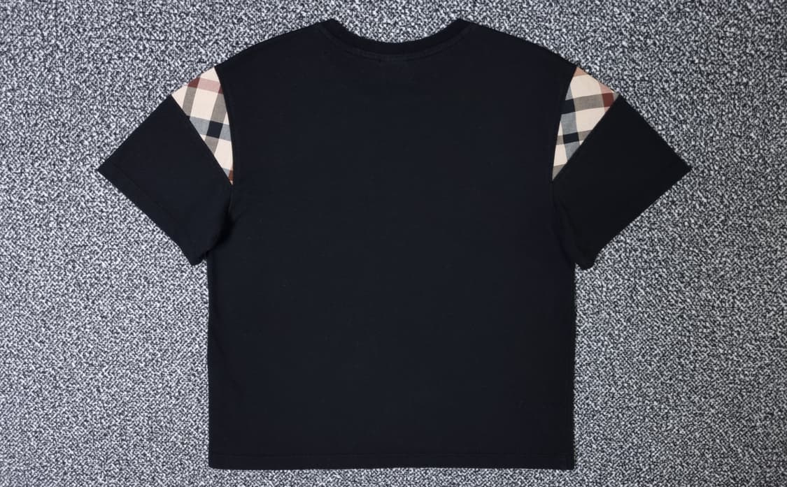 [무료배송][165]닥스 키즈 체크 배색 반팔티 상품이미지2