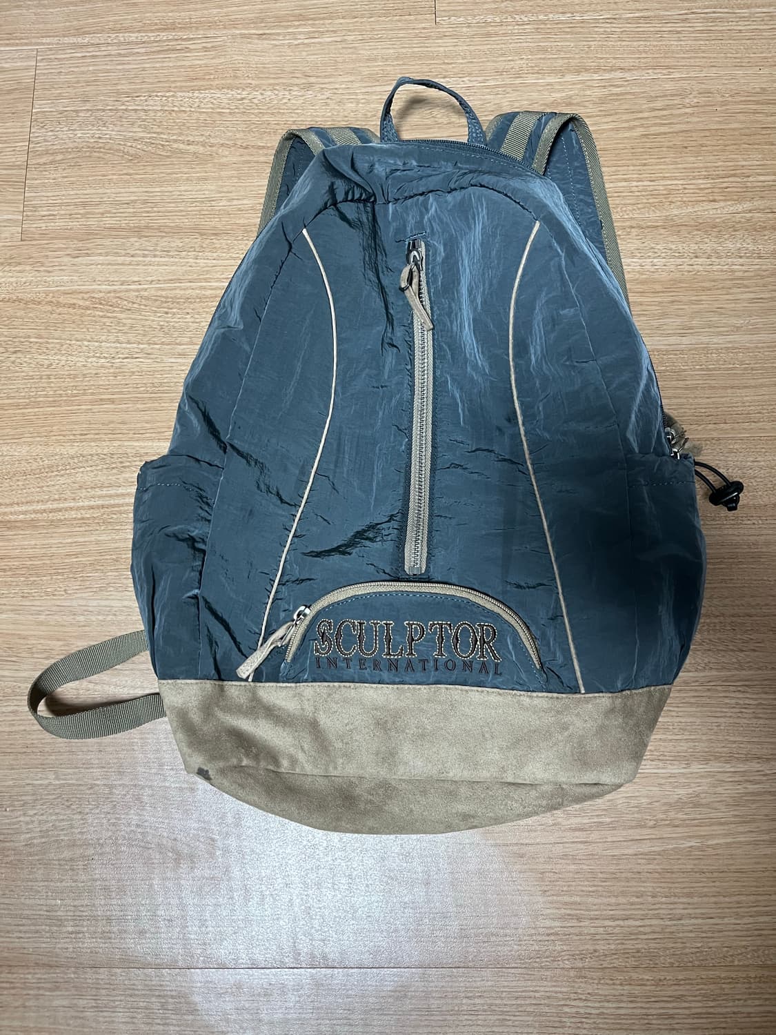 올드스쿨 슬라우치 백팩 더스티 네이비 상품이미지4