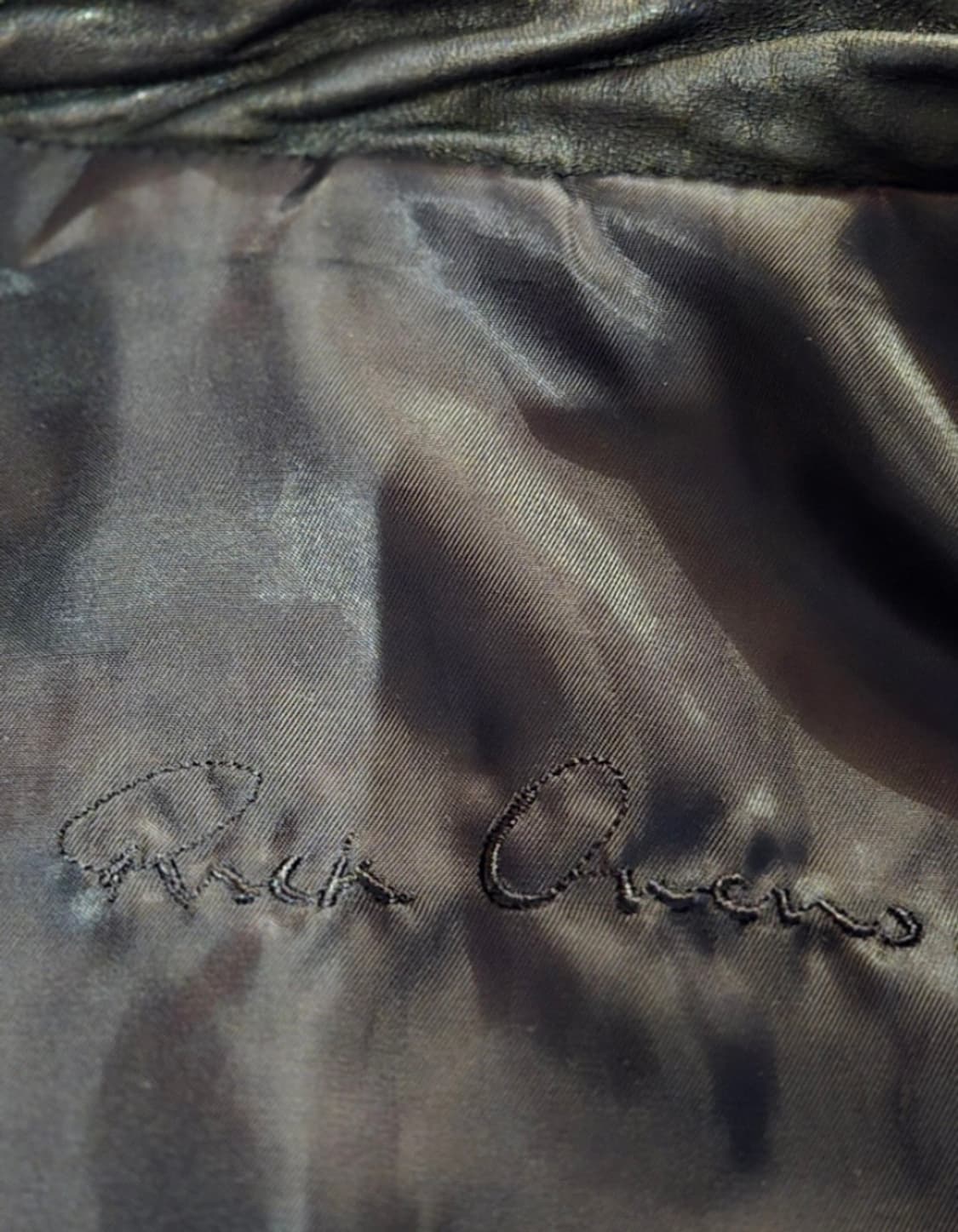 Rick Owens lamb skin leather jacket 상품이미지3