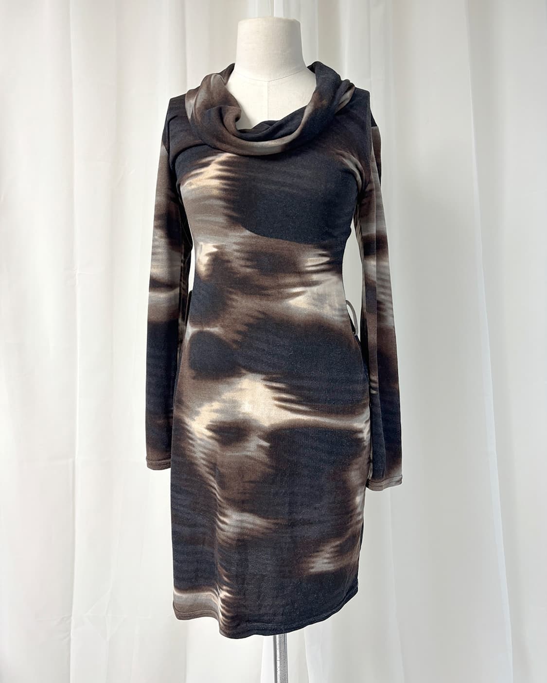 jus d'orange smoked cowl dress 상품이미지1