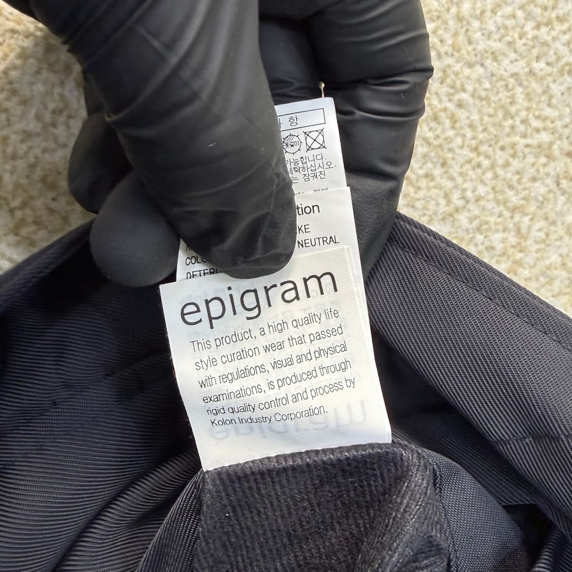 L 에피그램 코오롱 MA-1 자켓 0122T1 상품이미지3