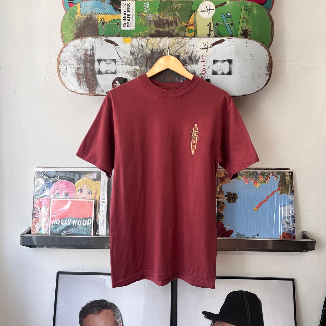 M 90s USA Surf Attitude Maui 반팔 티/W2885 상품이미지1