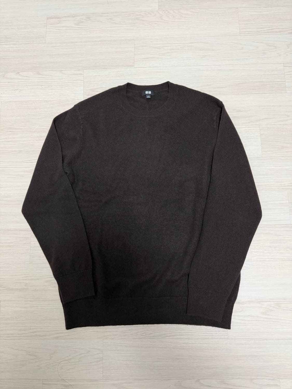 (새상품) 유니클로 캐시미어 니트 브라운 L 상품이미지1