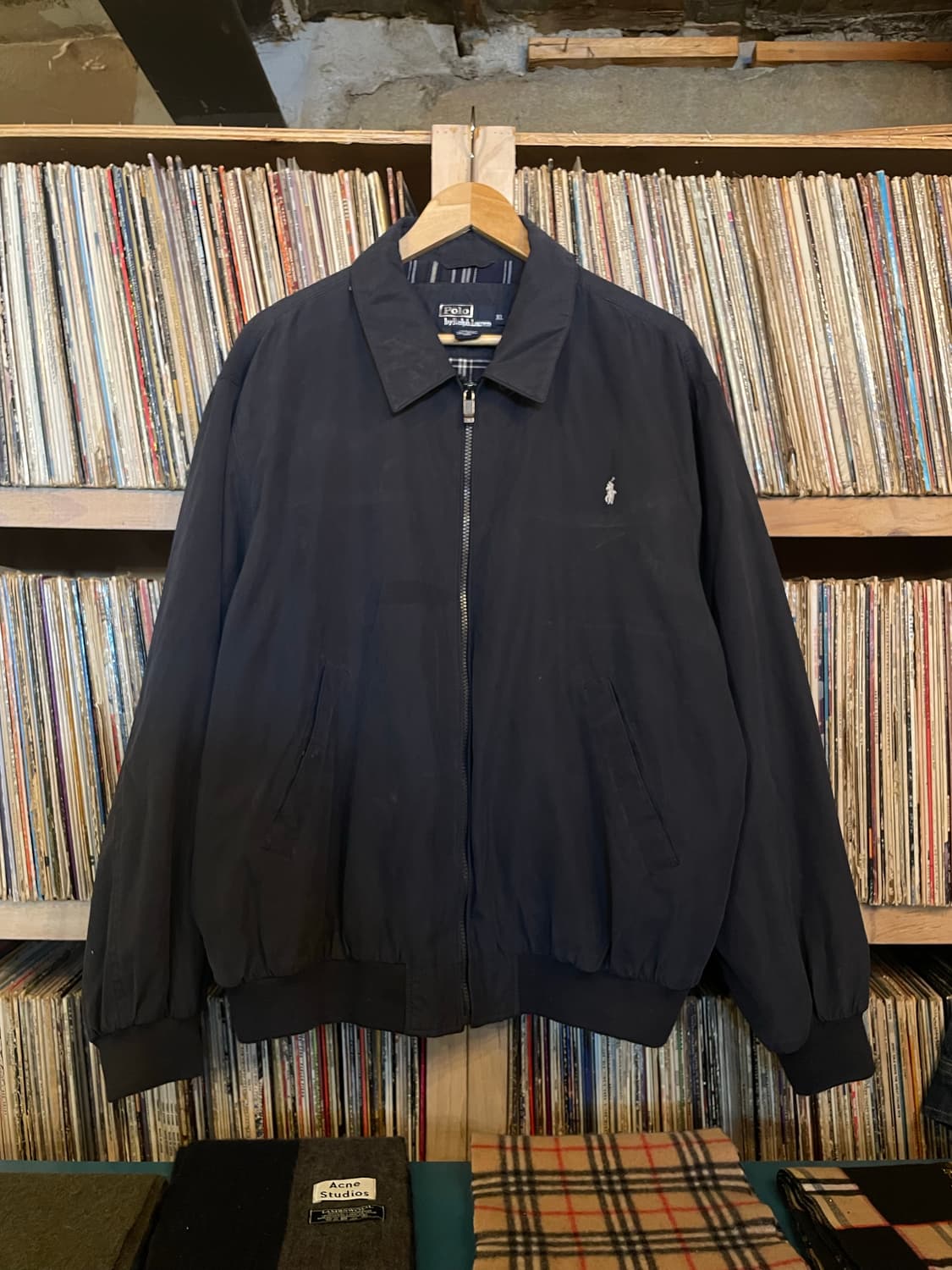 폴로 랄프로렌 네이비 해링턴 자켓 상품이미지1