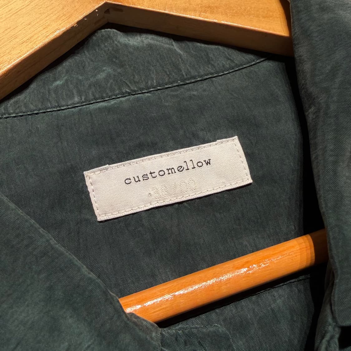 커스텀멜로우 레이온 반팔 셔츠 L 인견 실크 상품이미지2