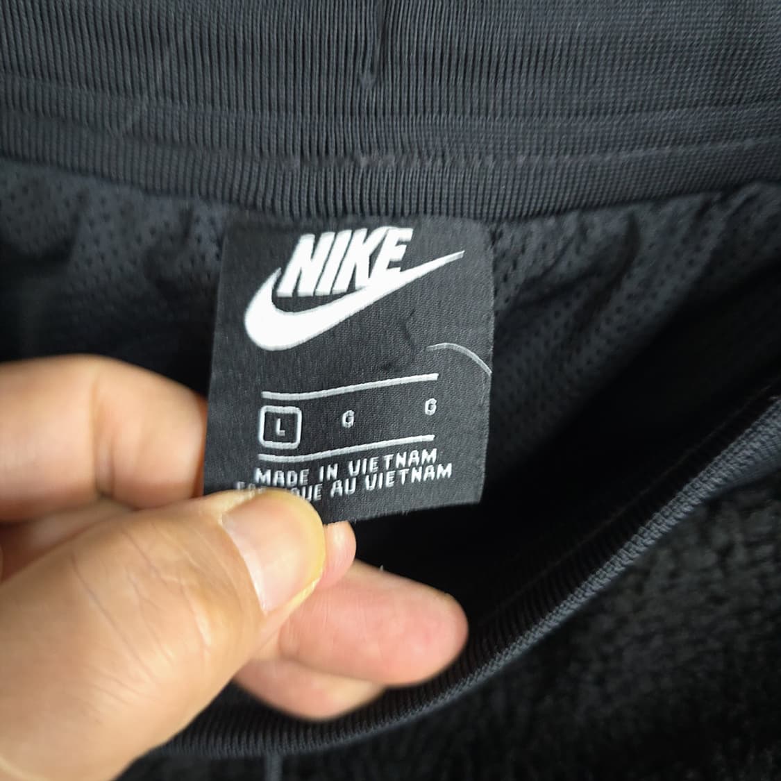 나이키(NIKE) 플리스 조거 팬츠 블랙 L 상품이미지6