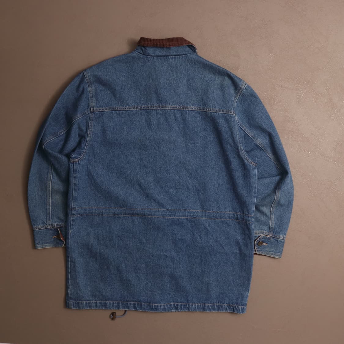 90's 데님앤코 코듀로이카라 커버올 자켓 A1692 상품이미지6