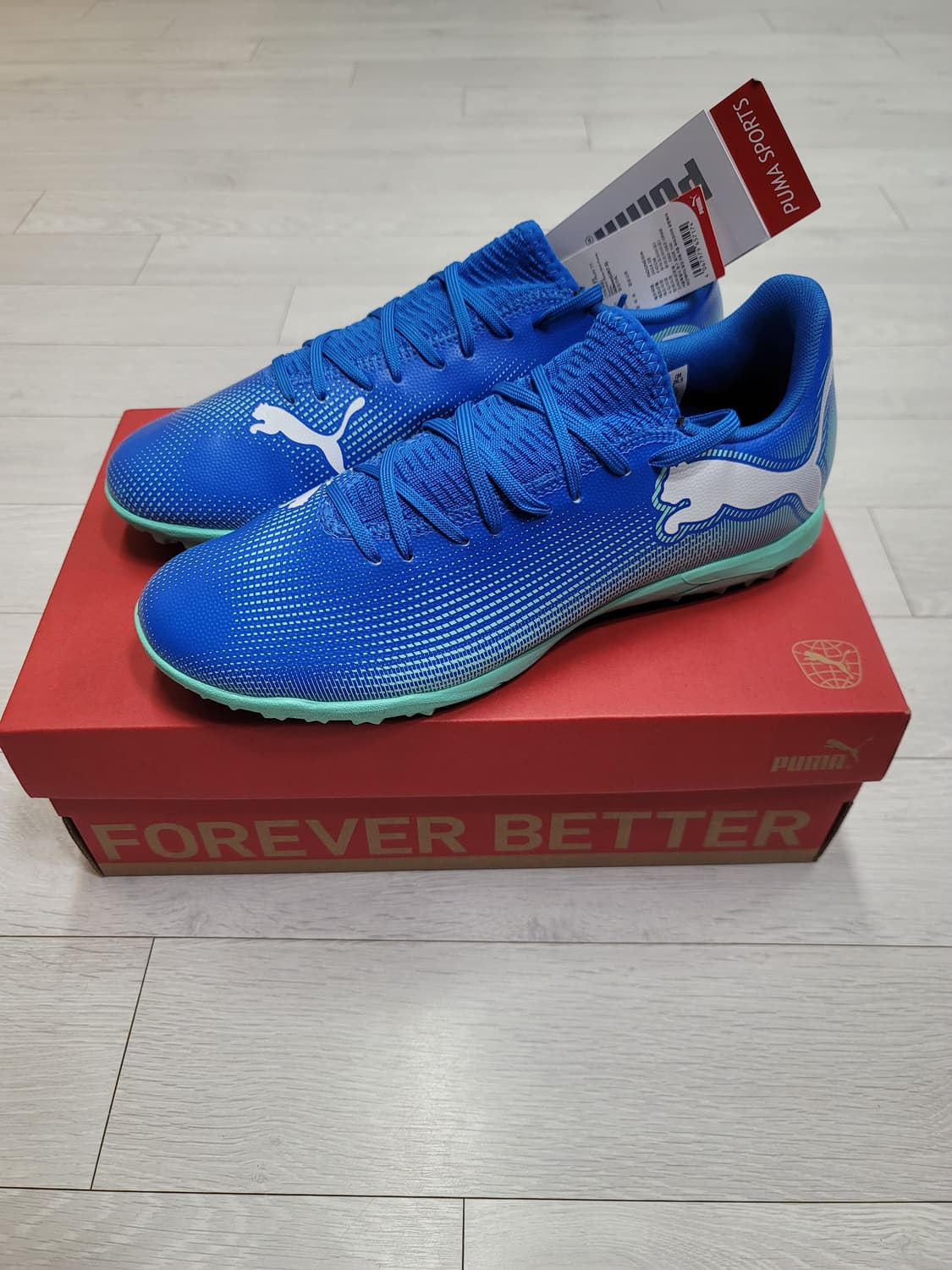 (265)푸마 풋살화 퓨처 7 플레이 TT[대전 직거래도 가능] 상품이미지4