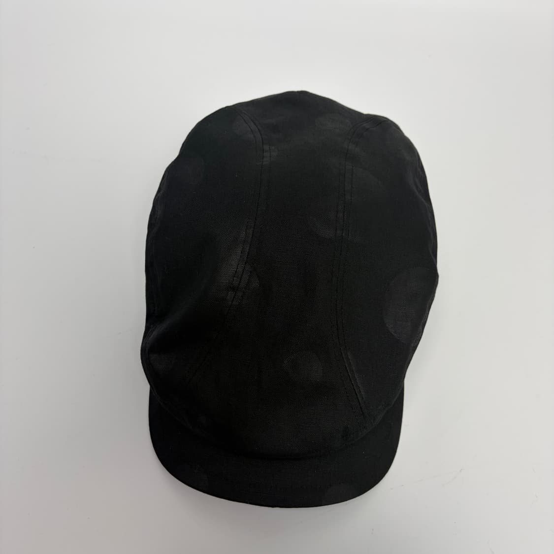 요지야마모토 도트 패턴 헌팅캡 모자 상품이미지2