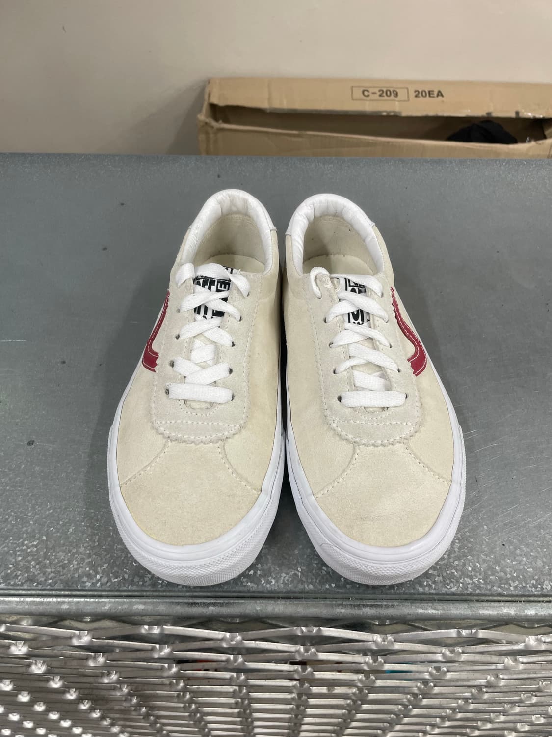 반스 스포츠 스웨이드 아이보리 235 상품이미지5