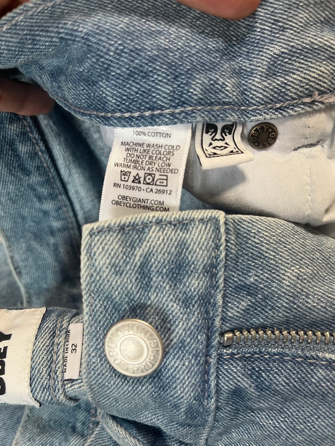 오베이 연청 데님  상품이미지6