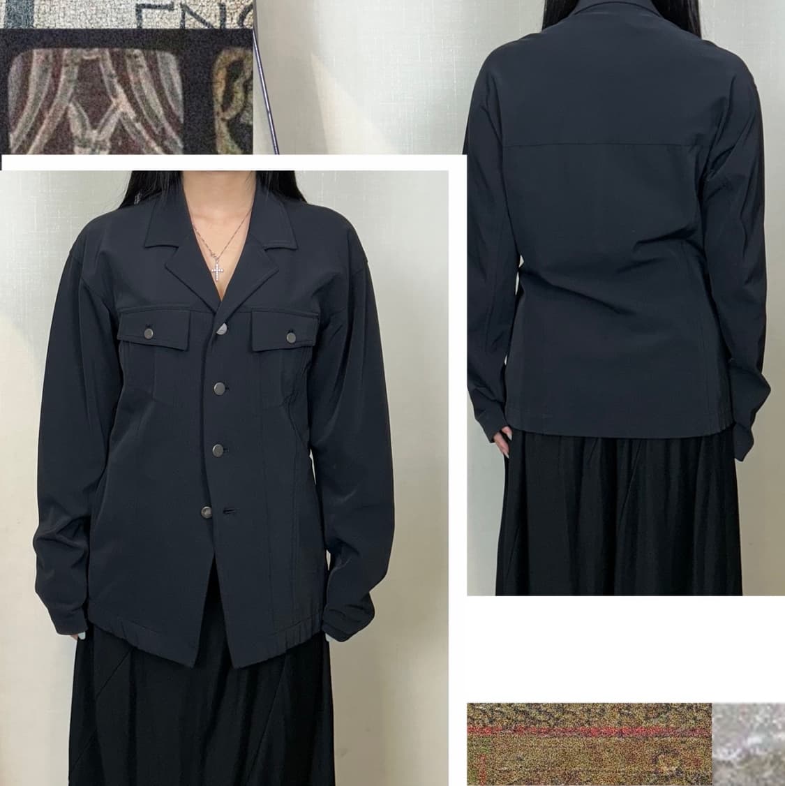 90s 이세이 미야케 나일론 트러커 자켓 상품이미지1