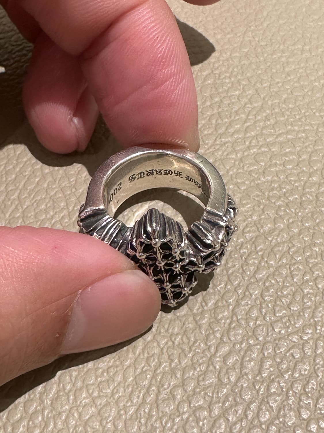 크롬하츠 세메터리 포인트링 (us 5.5)  상품이미지5