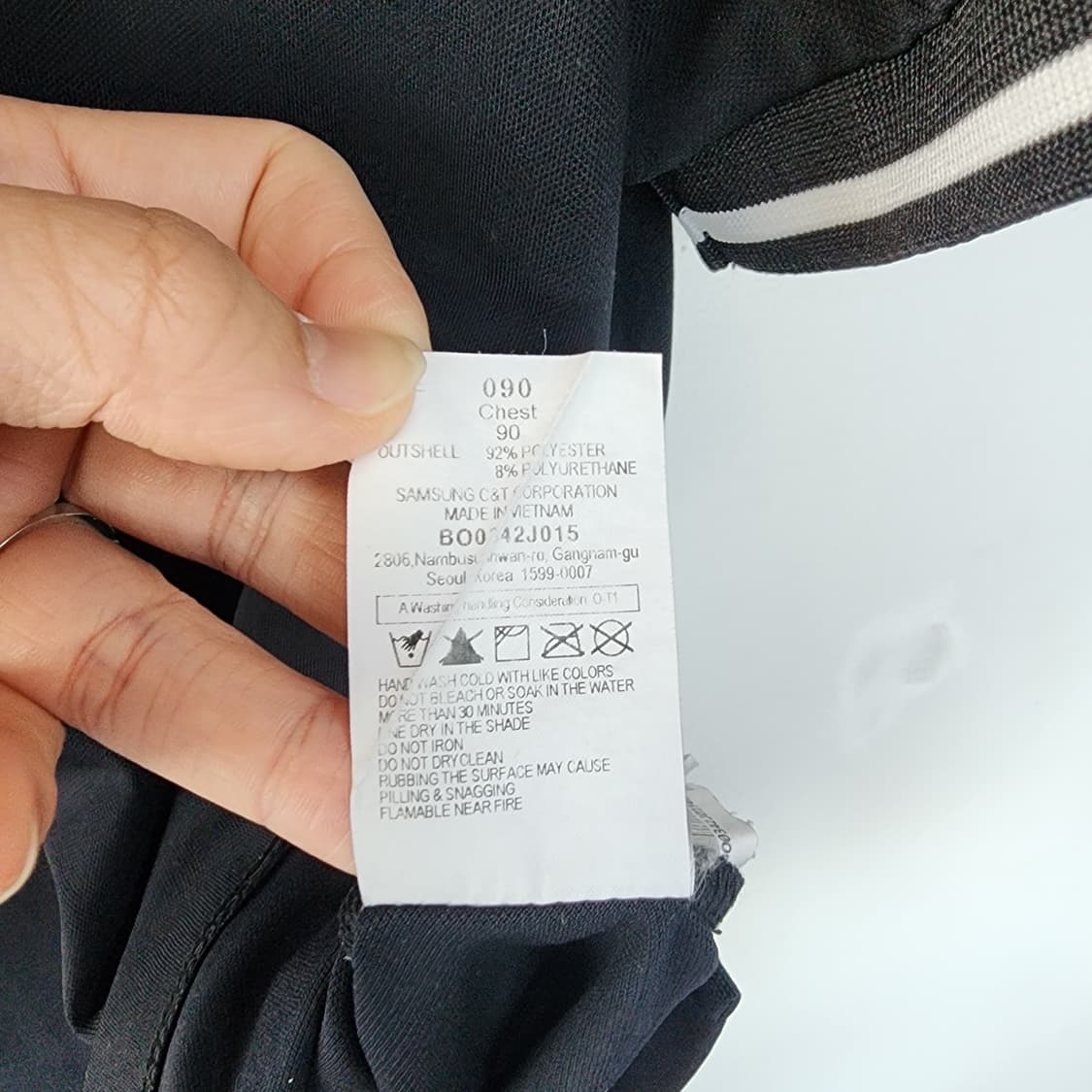 빈폴 검정색 반팔 폴로티 상품이미지7