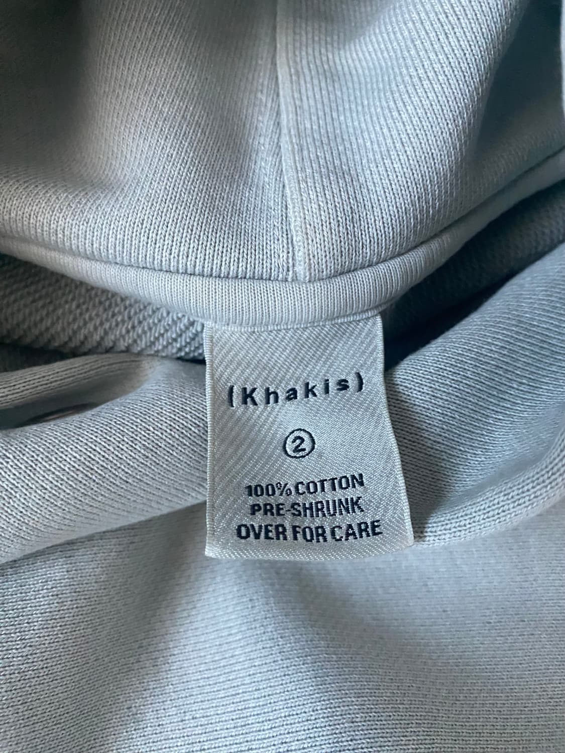 카키스 오버다이드 후드티 상품이미지3