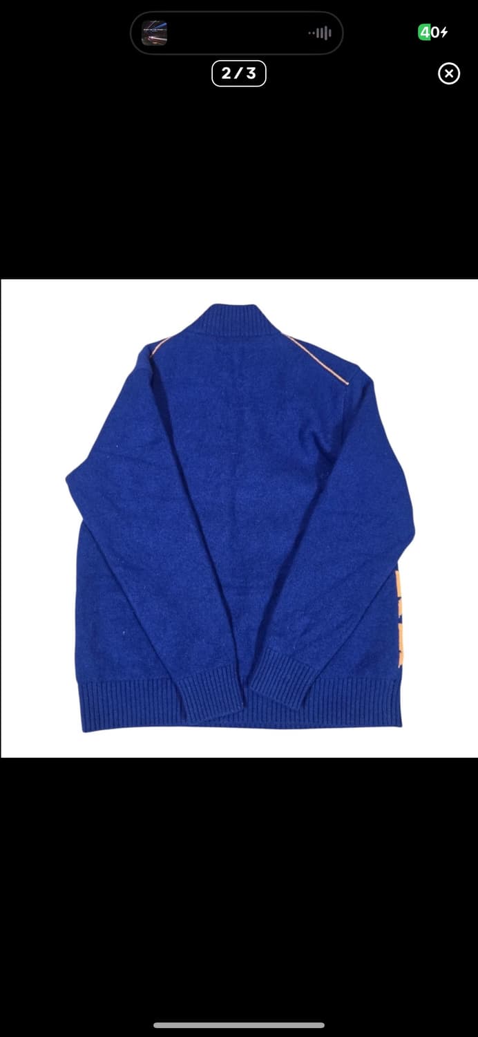  (바배) ELLE 엘르 골프 니트 반집업 상품이미지2