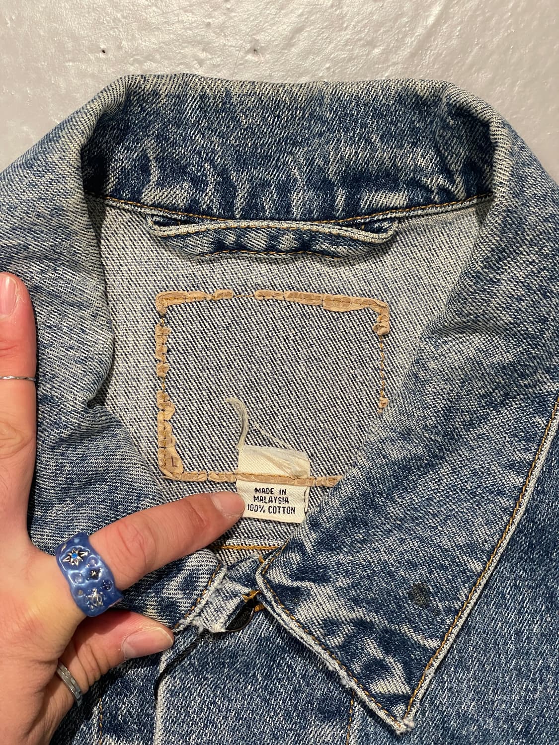 90‘s 리바이스 오랜지탭 데님 자켓   상품이미지6