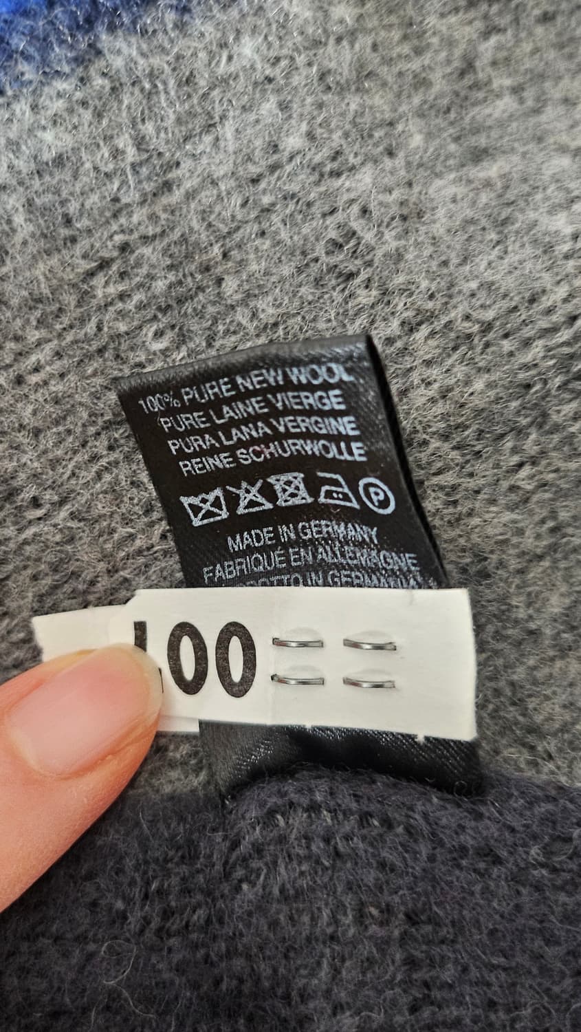 (1회착용드라이클리닝)폴스미스 레인보우 울 머플러 상품이미지7