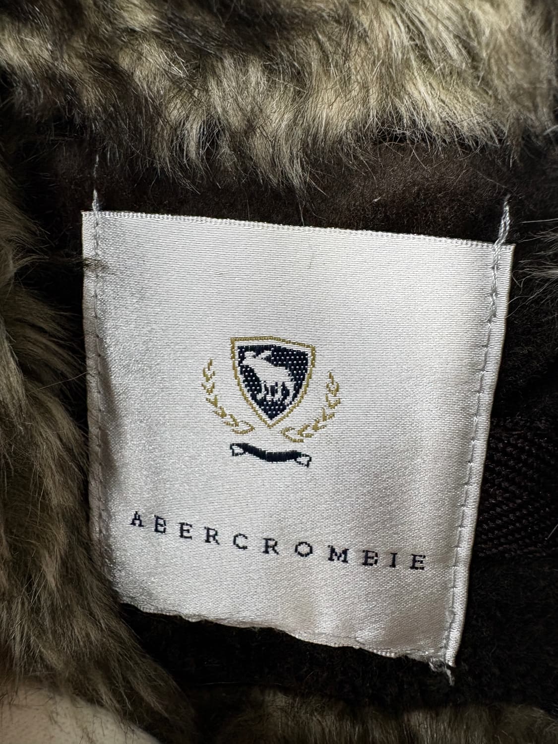 아베크롬비 빈티지 울프죠 y2k 퍼 후드집업 A3577 상품이미지5