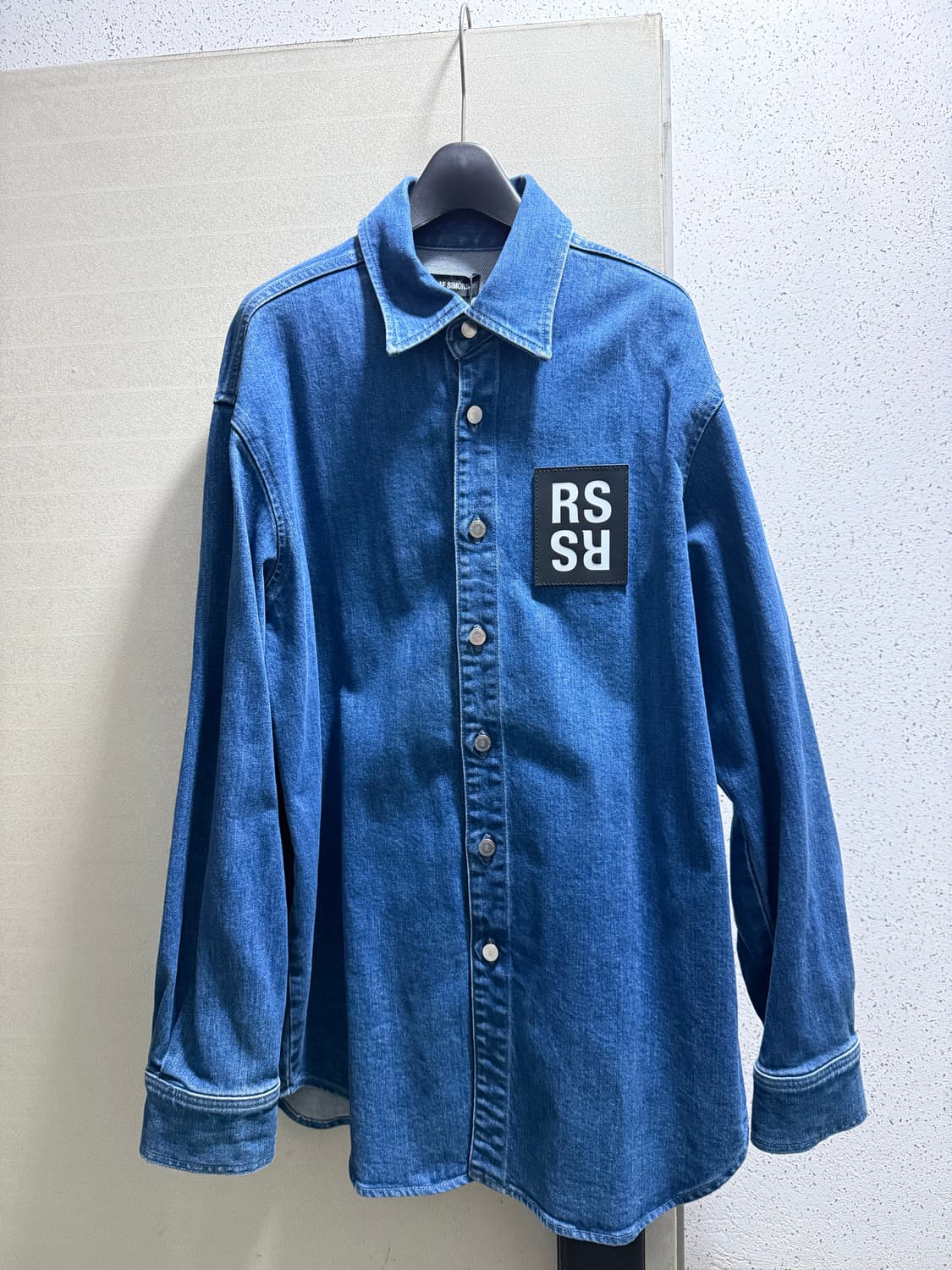 RAF SIMONS(라프시몬스)/패치 데님셔츠/S 상품이미지1