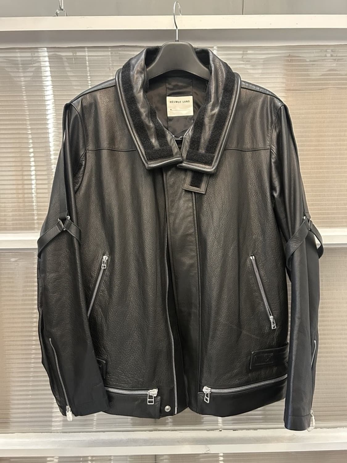 핼무트랭 아카이브 아스트로 가죽 자켓 상품이미지2