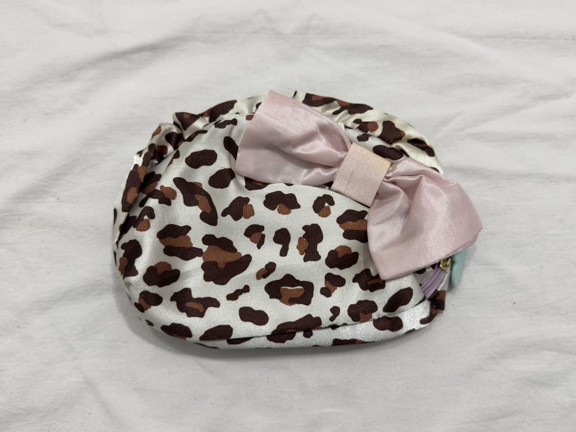 leopard ribbon pouch 상품이미지1