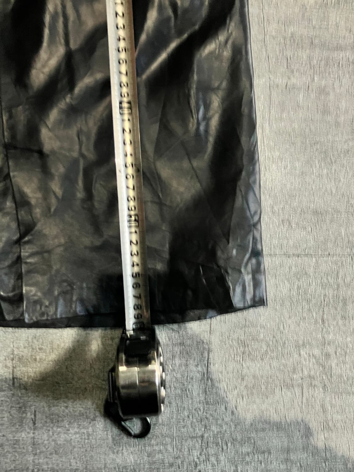 일본빈티지 Jindo 핀터깔y2k 보헤미안 레더스커트 상품이미지3