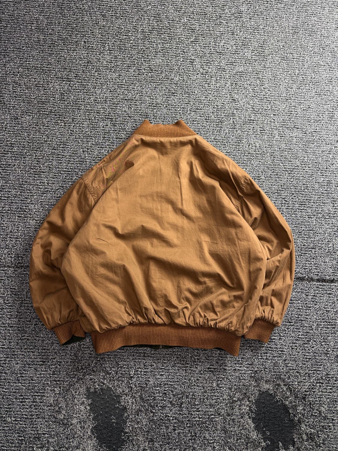 빈티지 아카이브 리버서블 체크 블루종 봄버 자켓 3475 상품이미지7