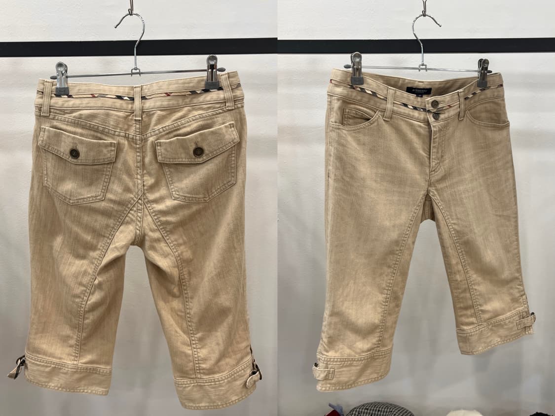 buberry beige capri pants 상품이미지7