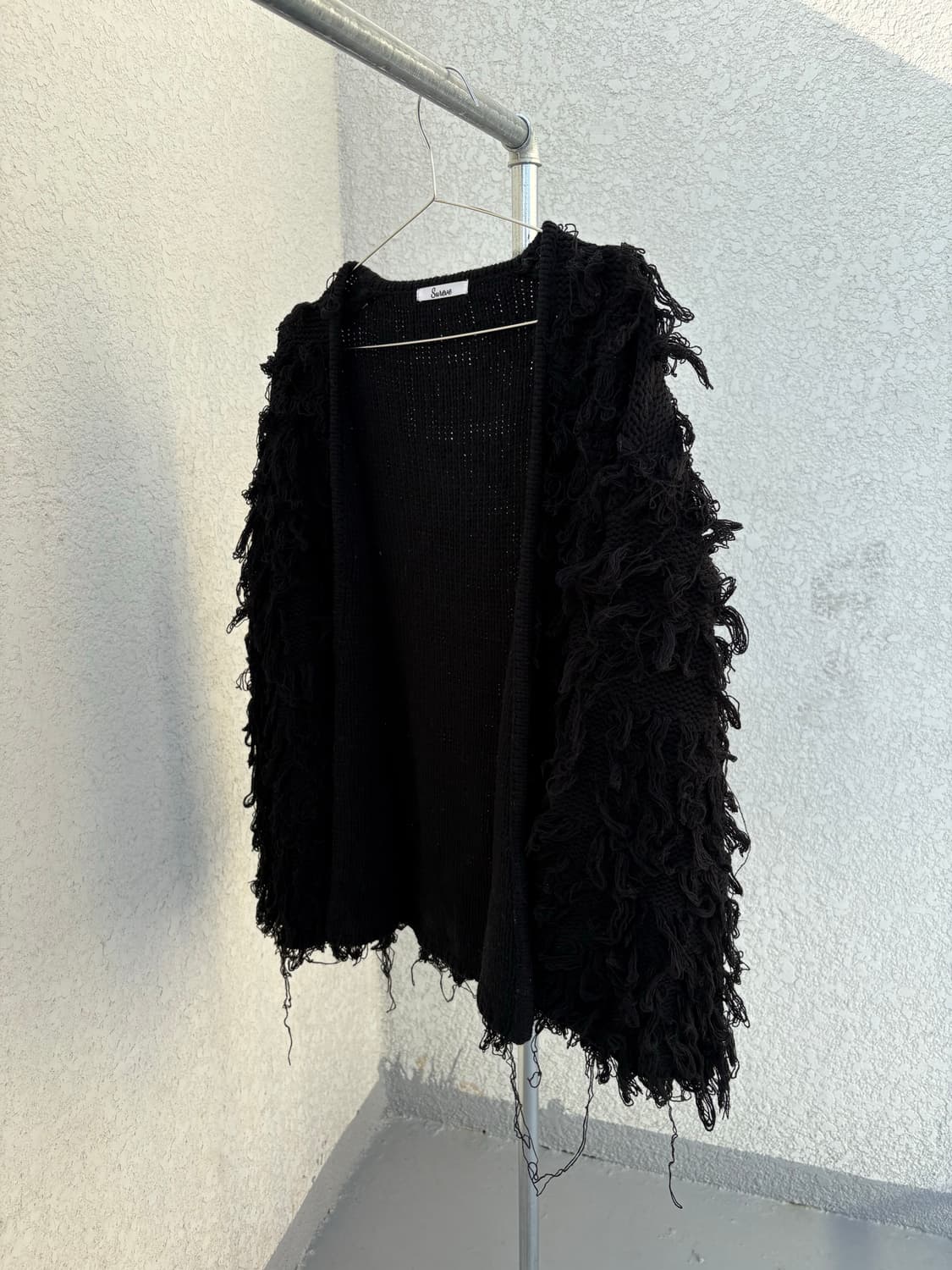 58 black damage grunge cardigan 상품이미지1