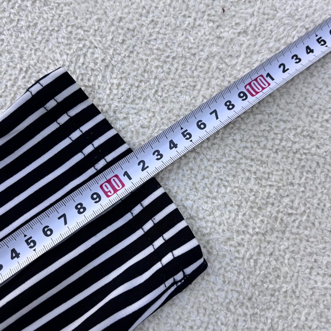 XL 빈티지 줄무늬패턴 밴딩 팬츠 0427E 상품이미지5