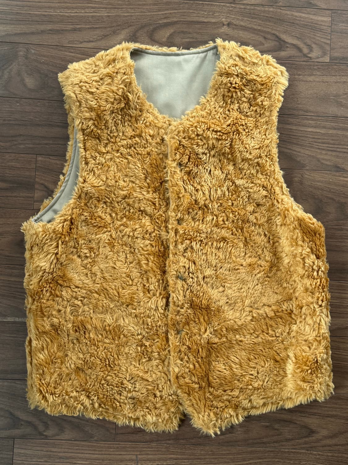 Engineered Garments 양털 조끼 S 상품이미지1