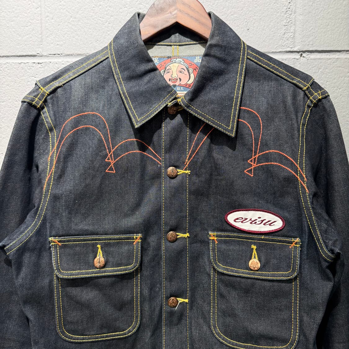 에비수 데님자켓 상품이미지2