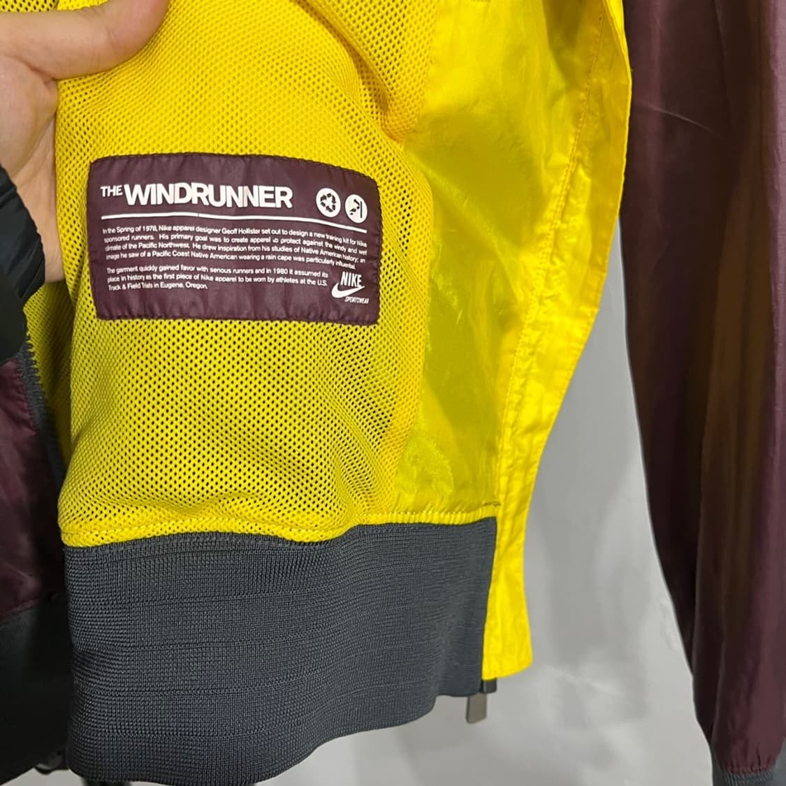 나이키 배색 바람막이  상품이미지7