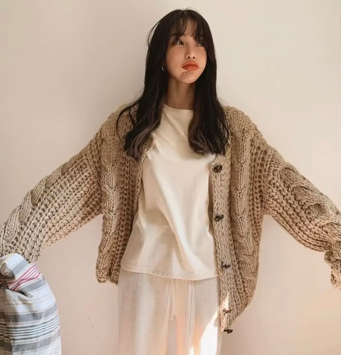 모코블링 핸드메이드 가디건 상품이미지4