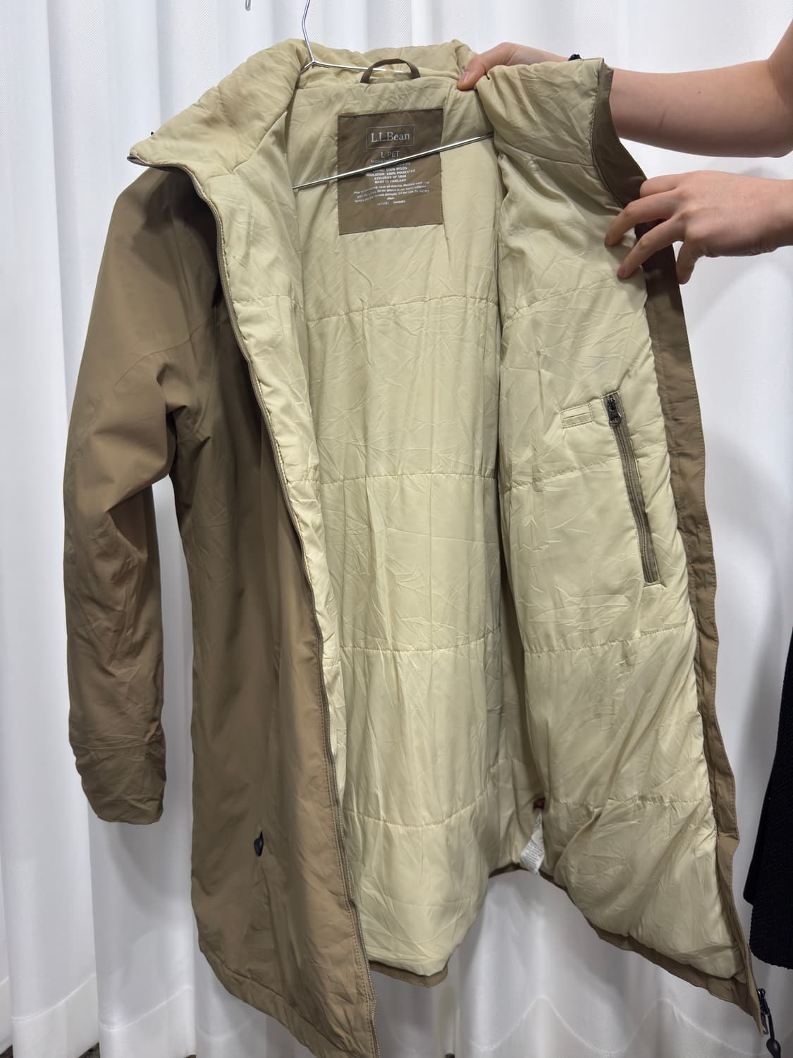 L.L.bean beige hood jacket 상품이미지7
