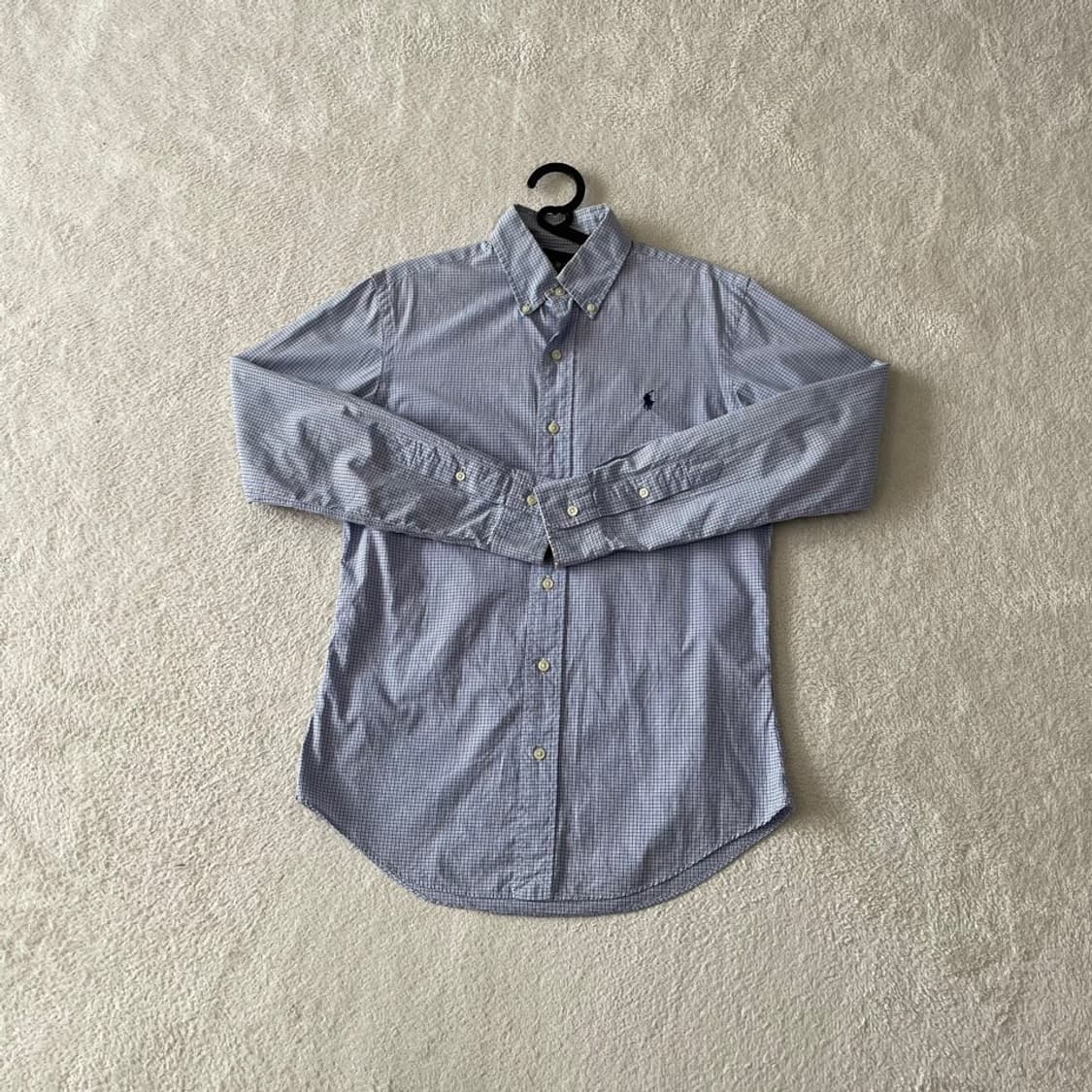 S 폴로 커스텀핏 깅엄체크 셔츠 상품이미지1