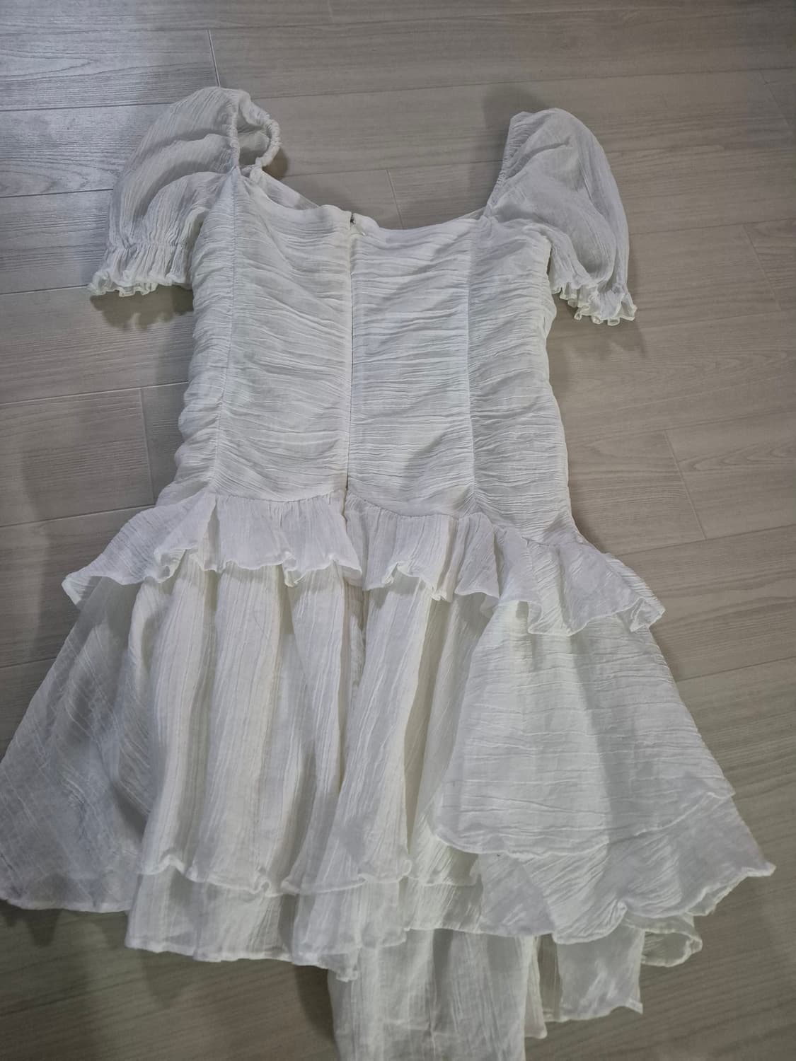 낫유어로즈 유주 원피스 puff shirring dress 상품이미지4