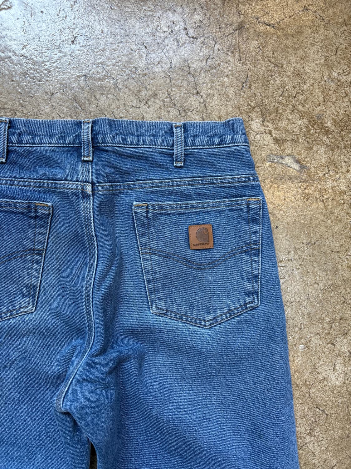 칼하트 빈티지 체크 블랭킷 데님 상품이미지5