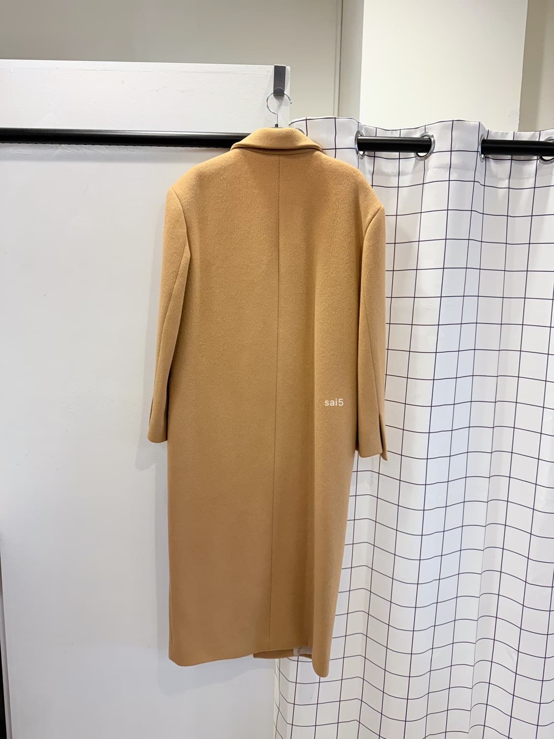 뮤제 오버숄더 더블 클래식 울캐시미어코트 상품이미지3