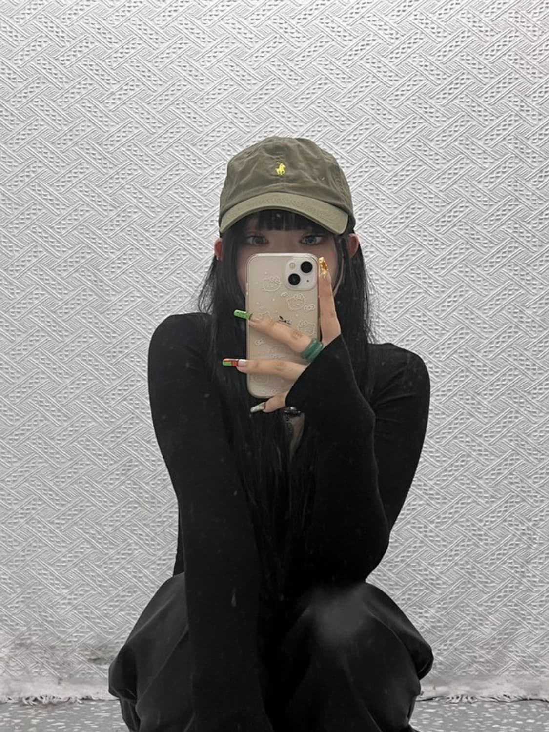 폴로 랄프로렌 포니 말차 딥카키 볼캡 모자 C09599 상품이미지2