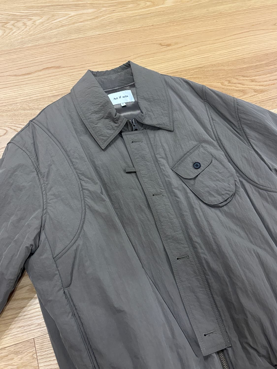 아트이프액츠 ma1 브라운 라지사이즈 상품이미지1