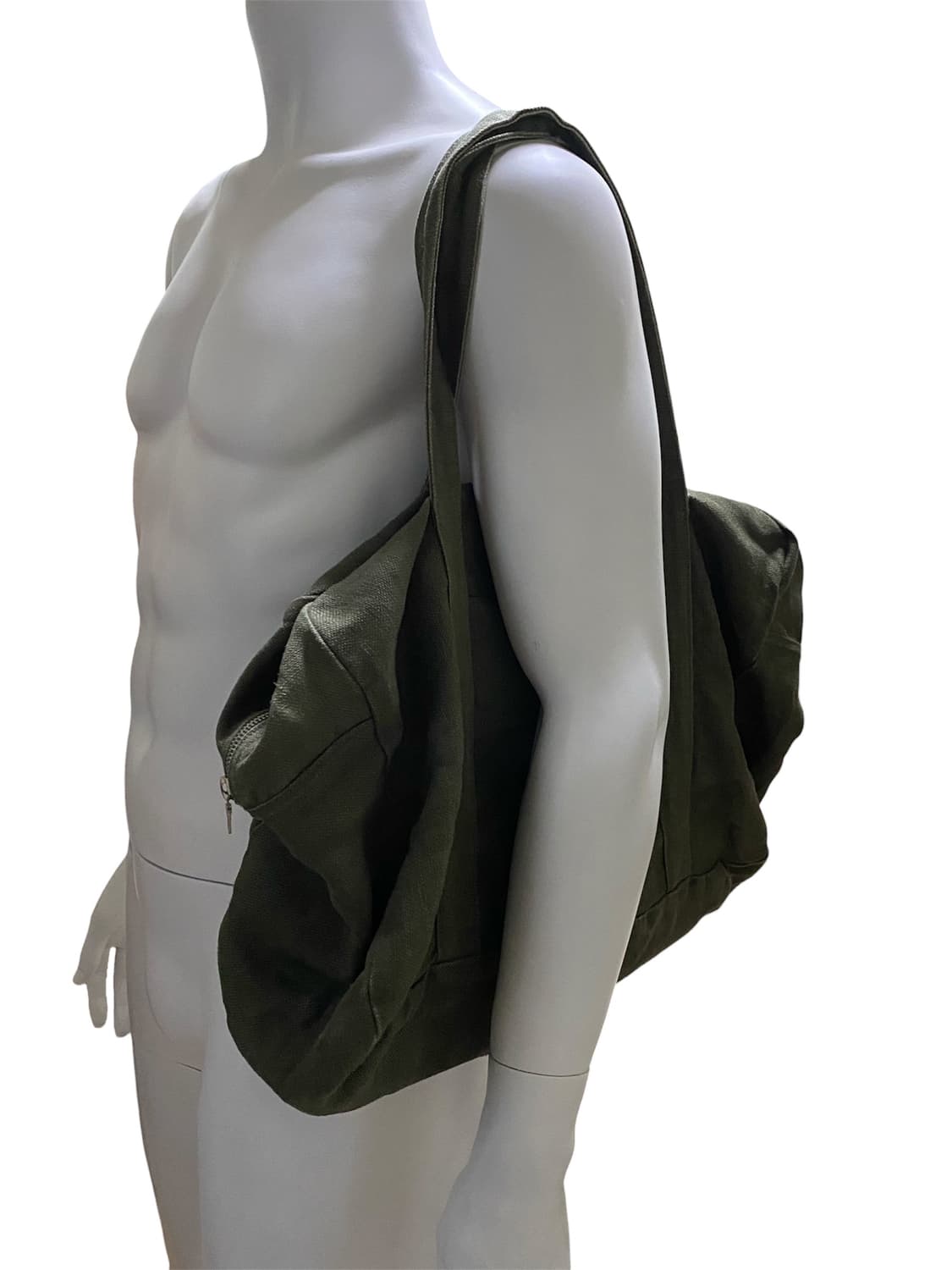 00s Linen Boston Bag 상품이미지3
