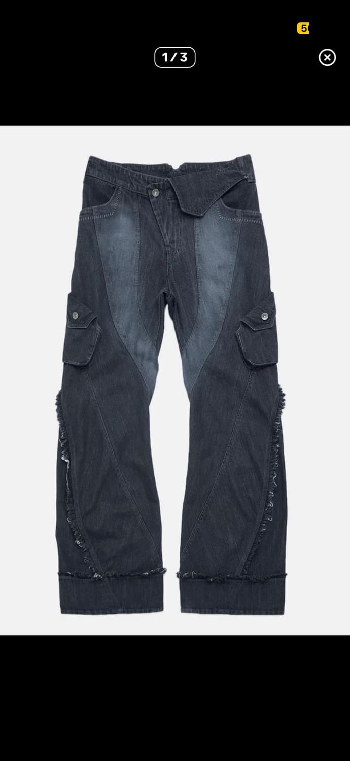 에이시넥틱스 와이드 팬츠 상품이미지1