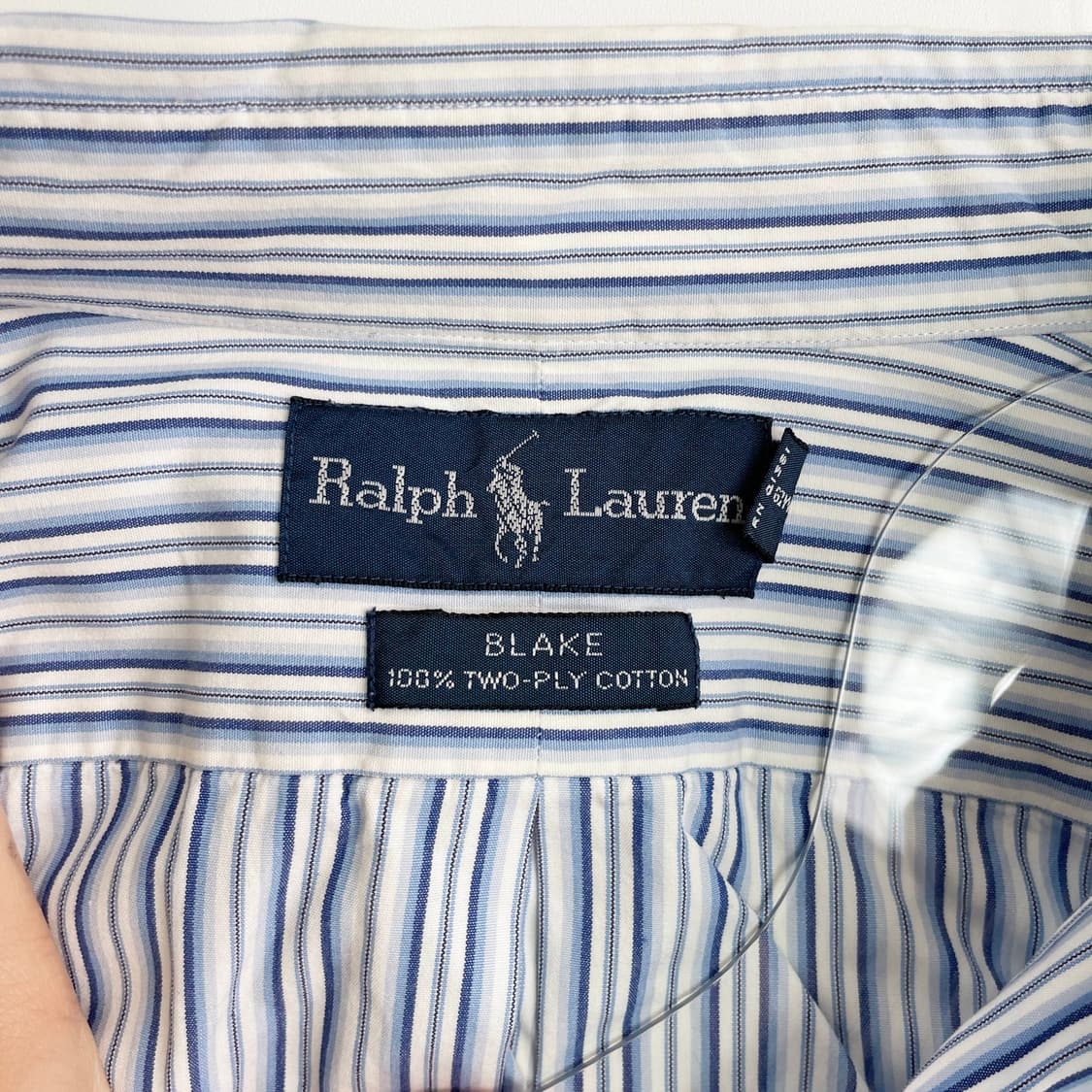 A2 폴로 랄프로렌 스트라이프 코튼 셔츠  110사이즈 상품이미지5