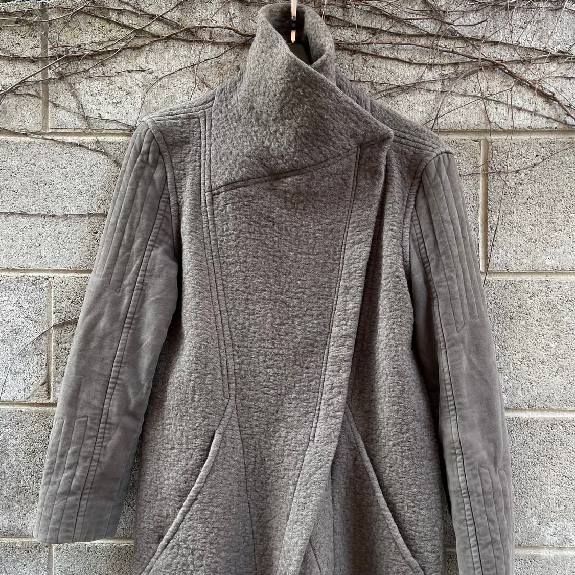 [42] ILARIA NISTRI 하이넥 코트 상품이미지4